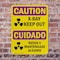 Signmission Radiation & Laser Sign, 10 in H x 7 in W, Plastic, Rectangle OS-2PACK-CR-P-710-L-10199 - alternate 7